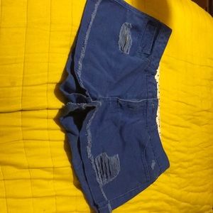 BLUE Jean Shorts